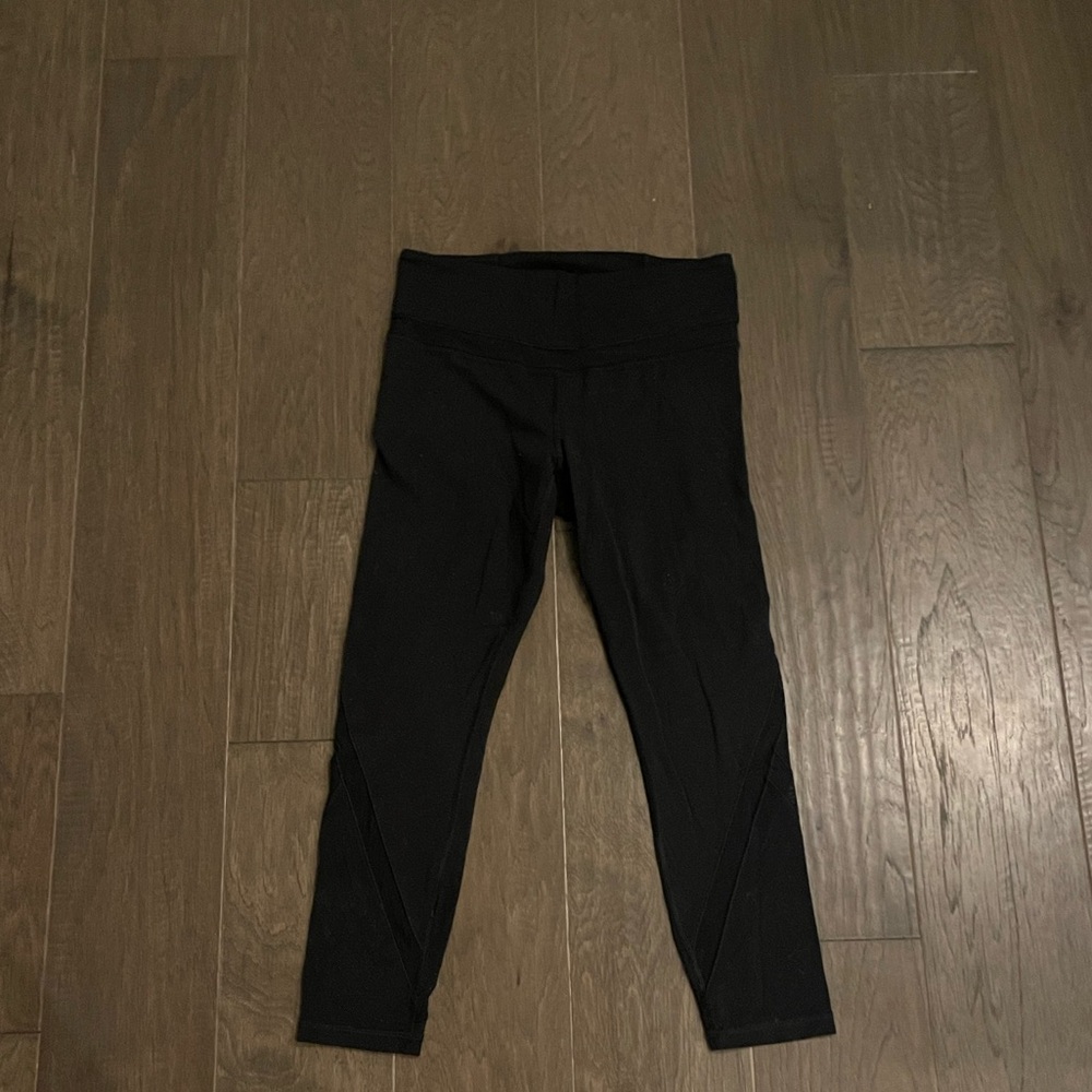 Athleta Leggings with mesh linings